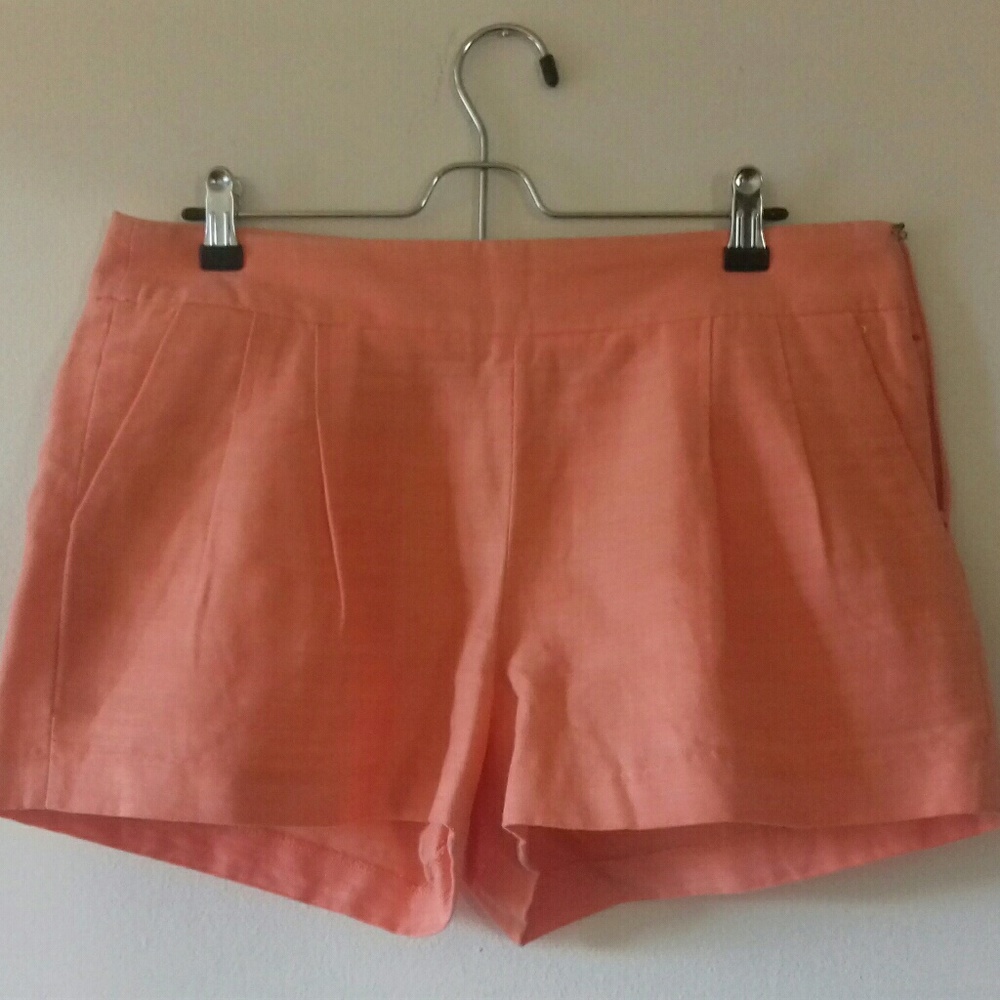 J. CREW Orange Shorts,  Size M